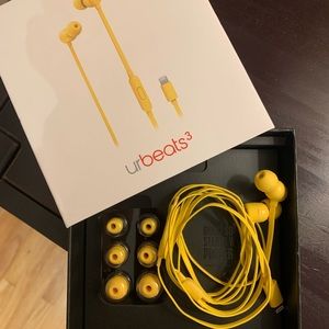 Urbeats 3 wired Earphones - yellow
